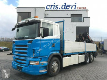 Camion plateau ridelles Scania R 420 LB 6x2 Baustoff