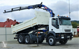 Камион Iveco 330 Kipper 5,10m +Bordmatic/Kran*6x4*Topzustand платформа втора употреба