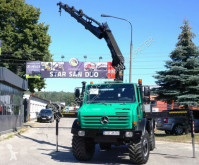 Unimog 4x4 HIAB 166 E4 HIPRO OFF ROAD Kran CRAN truck used flatbed