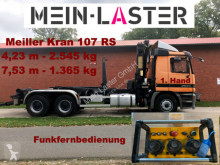 Camion Mercedes Actros 2635 6x4 Actros Meiller + Kran 107 RS + FB multiplu second-hand