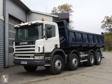 Camión Scania C 114C380 volquete volquete trilateral usado