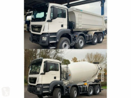 Lastbil flak MAN TGS TGS 41.430 8x4 WECHSELSYSTEM KIPPER+MISCHER