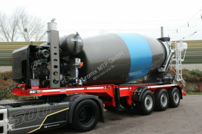 Concrete mixer concrete semi-trailer EUROMIX MTP - 12m³ Betonmischer-Auflieger