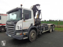 Camião Scania P 340 poli-basculante usado