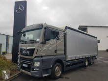 Teherautó MAN TGX 26.420 LL 6x2 Pritsche/Schiebeplane AHK használt platóoldalak plató