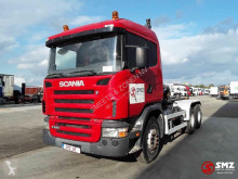 Teherautó Scania R 420 használt konténerszállító