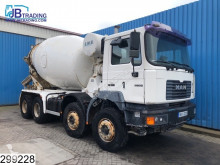 Camión MAN 35 364 9 M3, L&T concrete / Beton mixer, Steel suspension, Manual hormigón cuba / Mezclador usado
