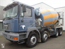 Camion betoniera cu rotor/ Malaxor MAN 32.414 , mixer , , spring suspension