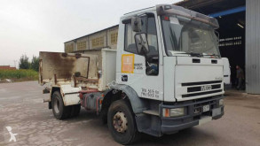Teherautó Iveco Eurocargo ML 150 E 23 használt konténerszállító