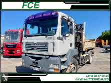 Camion MAN TGA 18.310 bi-benne accidenté