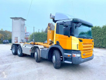 Camion Scania P380 8X4 SCARRABILE BALESTRATO ANTERIORE polybenne occasion
