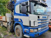 Camion Copma Scania 2001 Crane truck 50T 25m cassone fisso usato