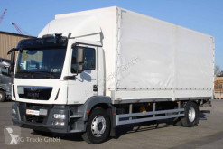 Camión MAN TGM 18.290 Pritsche Plane LBW 2x Tank LGS EBA2 lona corredera (tautliner) usado