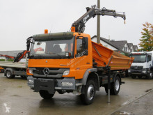 Mercedes billenőkocsi teherautó Atego 1626 AK 2-Achs Allradkipper Kran Winterdienstplatte