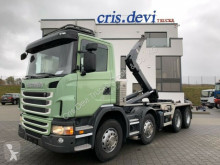 Camión Scania G G 420 CB 8x4 Trösch VDL Hakengerät | Retarder Gancho portacontenedor usado