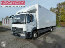 Camión furgón Mercedes Atego Atego 1224 L, Koffer Ladebordwand, AHK, Klima, D