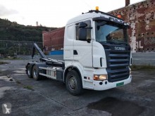 Scania R 124R470 truck used hook arm system