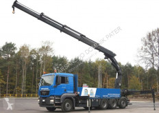 Camião estrado / caixa aberta MAN 35.480 TGS HIAB 477 E4 EURO 5 HIPRO Kran