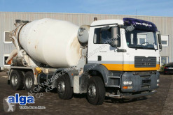 Camião MAN 35.400 TGA BB 8x4, Euro 4, Stetter 9m³, Klima betão betoneira / Misturador usado