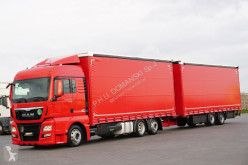 Camion MAN TGX / 24.440 / ACC / E 6 / RETARDER / ZESTAW PRZ + remorque rideaux coulissants rideaux coulissants (plsc) occasion