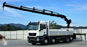 Camion plateau MAN TGA 35.400 Kipper 7,20 m+KRAN/FUNK*8x4!