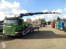 Camion plateau ridelles Scania P320 Pritsche mit HMF2420 6xhydr 6x2 Lenk-Lift