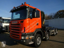 Scania R500 Abrollkipper+HMF 1643Z2 Funk truck used skip
