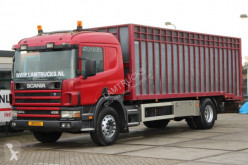 Scania 124.420 MANUAL truck used livestock trailer