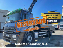 Camion plateau ridelles Mercedes Actros