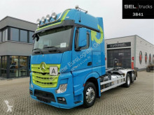 Teherautó Mercedes Actros 2551/Meiller-Kipper/Lenkachse/ használt emeletes billenőkocsi