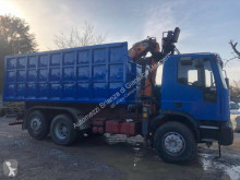 Teherautó Iveco Eurotech Eurotech versione fuoristrada con polipo használt billenőkocsi hulladékvasnak