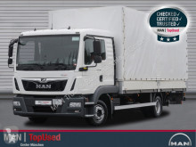 Camião MAN TGL 8.180 4X2 BL, L-Haus, LBW 1000kg, Klima caixa aberta com lona usado