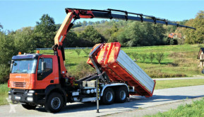 Camión caja abierta Iveco TRAKKER 440 Abrollkipper 5,00m+ Kran*6x4*