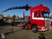 Грузовик Scania R500 Pritsche mit FASSI 600 Jib Seilwinde