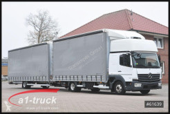 Camión remolque lona corredera (tautliner) Mercedes Atego 823 Orten Jumbo Komplettzug,