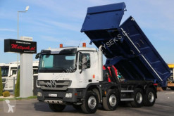 Camion benne Mercedes ACTROS 4141 / 8X4/2 SIDED TIPPER/BORTMATIC /