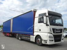MAN Lastzug Pritsche und Plane 26480LL / KOMPLETER ZUG
