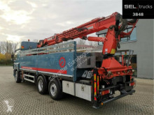 DAF flatbed truck CF 85.410 T / Lenkachse / MKG Kran 25,20 m