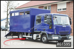 Iveco lószállító utánfutó teherautó ML80E18D, Pferde, 7 Sitze, Doka Tüv 11/21