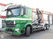 Camion polybenne Mercedes Arocs 2540 L 6x2 Abrollkipper Meiller Schub+Knick