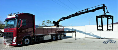 Volvo plató teherautó FH 460 Pritsche 6,60m + Kran*6x2*