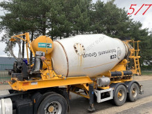 Trailer MOL 7x (5/7) LT AUTOMIX AM 10m³ - BELGISCHE PAPIEREN / PAPIERS BELGES - 2 AS BPW - LUCHTVERING - IMER AUTOMIX tweedehands beton molen / Mixer