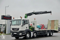 Camion MAN TGS 35.360/ 8x4/ TOW + CRANE FASSI F170 / RADIO plateau occasion