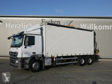 Camión lona corredera (tautliner) Mercedes Actros Actros 2641L, 6x4, PK 34002SH, FlyJib PJ060,Funk