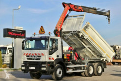 Ciężarówka Iveco TRAKKER 360/6X4/KIPPER + CRANE PALFINGER PK13002 wywrotka używana