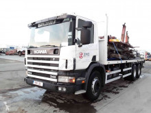 Camião Scania 114 340 steel estrado / caixa aberta usado