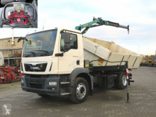 MAN TGM TG-M 15.250 BL 2-Achs Kipper Kran Palfinger +Funk truck used three-way side tipper