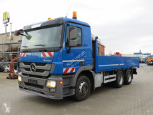 Camion platformă Mercedes Actros 2655 L 6x4 Pritsche V8 engine, Blatt Luftfed.