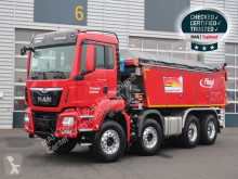 Camión MAN TGS 35.400 8X4 BB / Thermofahrzeug Fliegl volquete usado