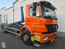 Mercedes Axor 1833 L / 4x2 1833 L/48 mit Meiller Abrollkipper RK 14.60 Gancho portacontenedor usado